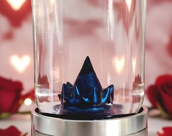 Personalized Ferrofluid Display - Magnetic Valentine's Day Gift for Science Lovers, Custom Engraved Desk Toy