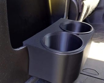 thumbnail interactive-video image 1 of Chevy Square Body C10 Ashtray Cup Holder - Stainless Steel, 2 Cup, 1973-1986 C10/K20 1 of 3
