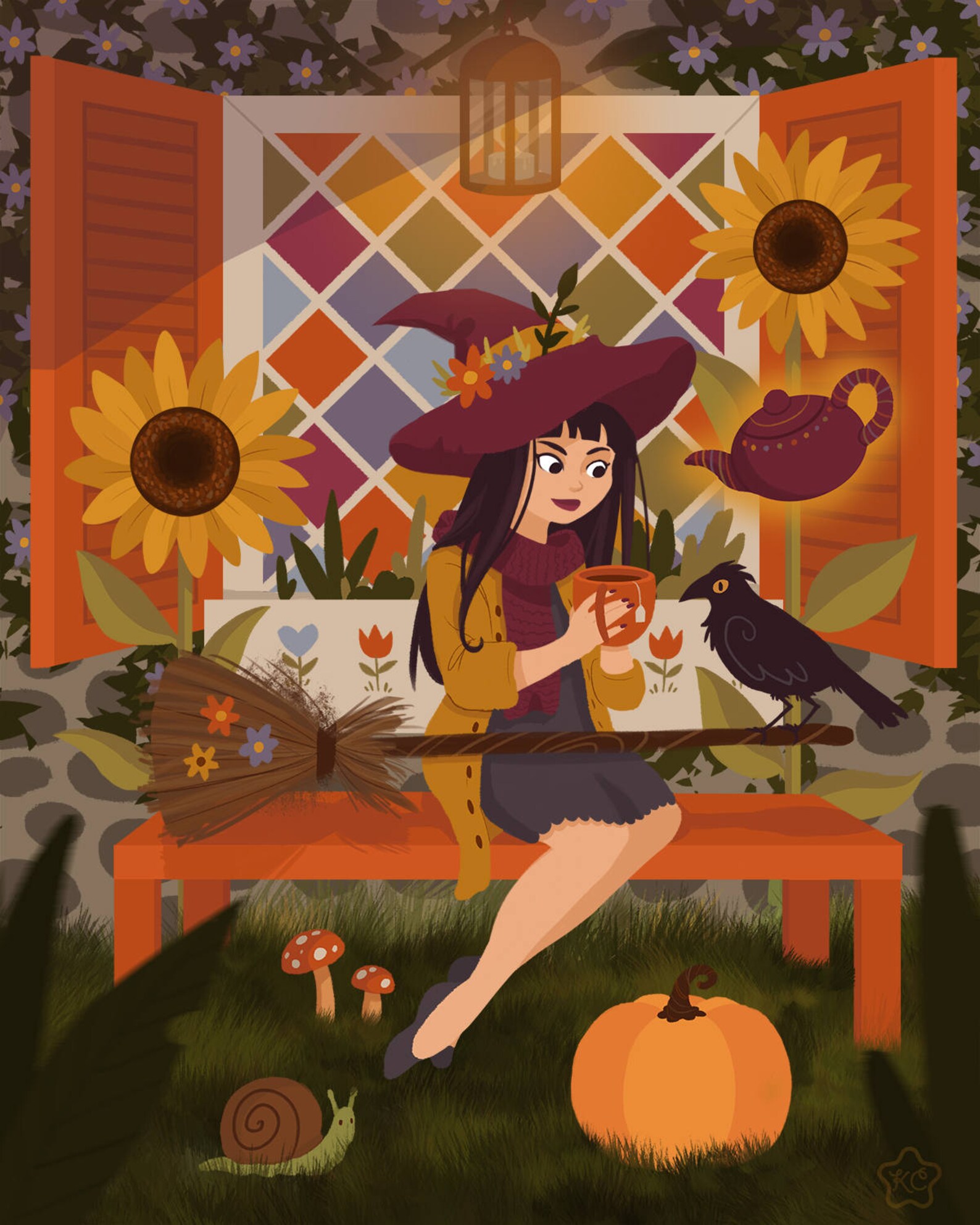 Осенние ведьмочки