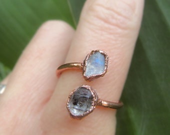 Gift for mom, birthstone ring, mothers ring, push present, birthstone jewelry, personalized ring, miscarriage gift, wrap ring, crystal ring