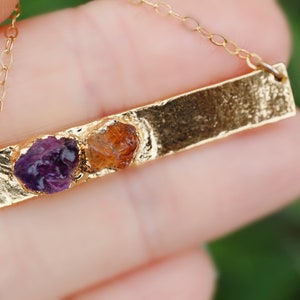 CREATE YOUR OWN Custom Birthstone Necklace, Family Necklace, Mothers Necklace, Personalized Birthstone Necklace, Push Present