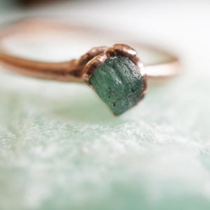 Emerald ring, Birthstone Stacking Ring, Custom Stacking Ring, push present, birthstone ring, stackable ring, family ring, birthday gift mom