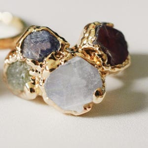 Mothers Ring, Family Ring, Birthstone Ring, Push Present, Mother&#39;s Day Gift, Wife Birthday Gift, Grandmother Ring, Anniversary Gift
