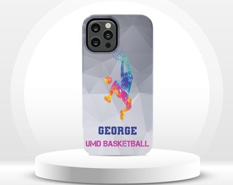 Personalized Basketball Design Phone Case for iPhone 15 14 13 12 Pro Max X XR Samsung Galaxy Note 10 20 Plus Ultra S23 22 21 20 10 s9 s8