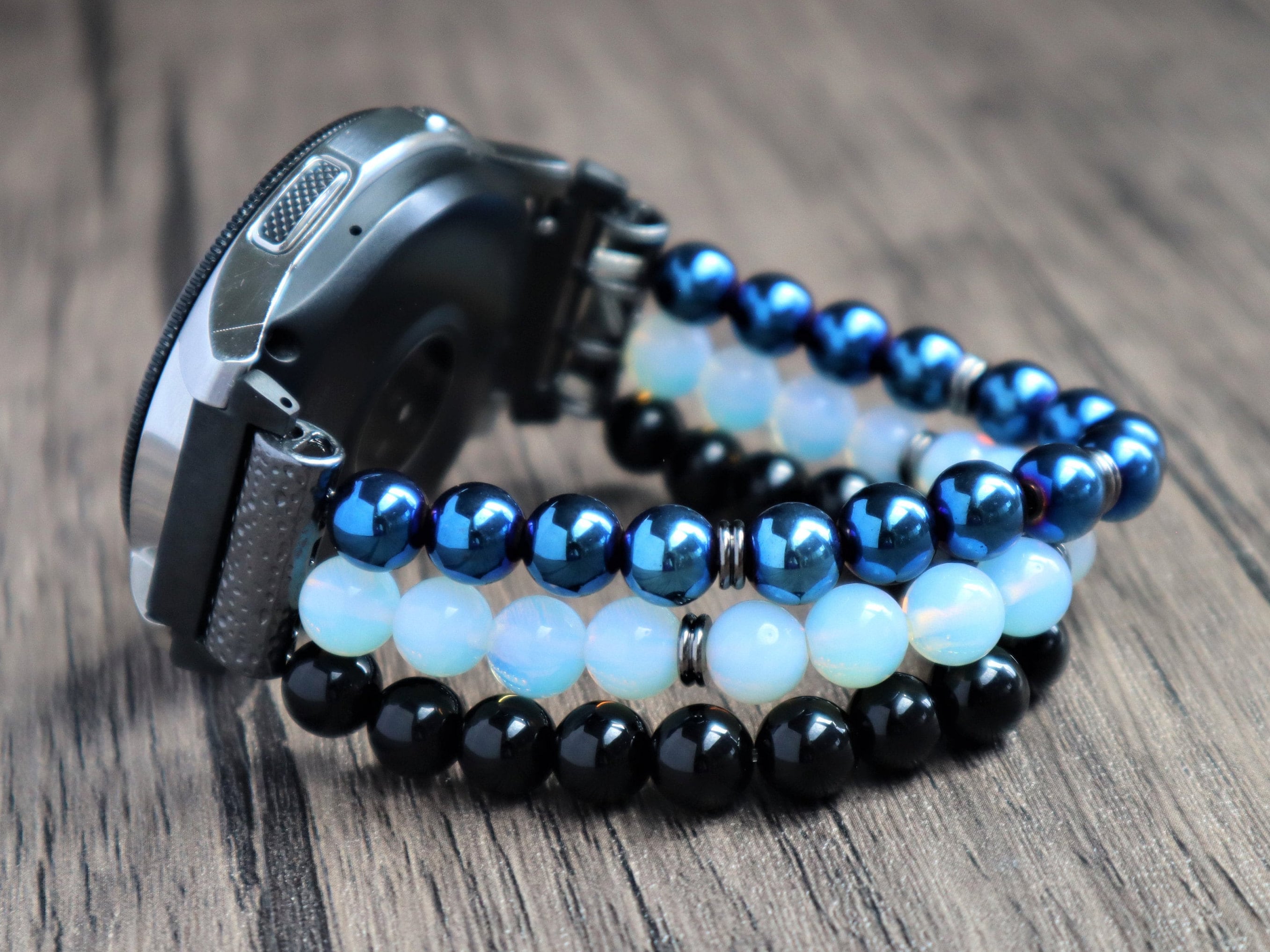 Handmade Samsung Fossil Watch Gemstone 