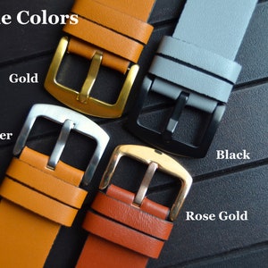 Personalized Leather Apple Watch Band, Fitbit Versa 1 & 2, Custom Logo Text, Monogrammed Apple watch straps for 38mm 40mm 42mm and 44mm image 3