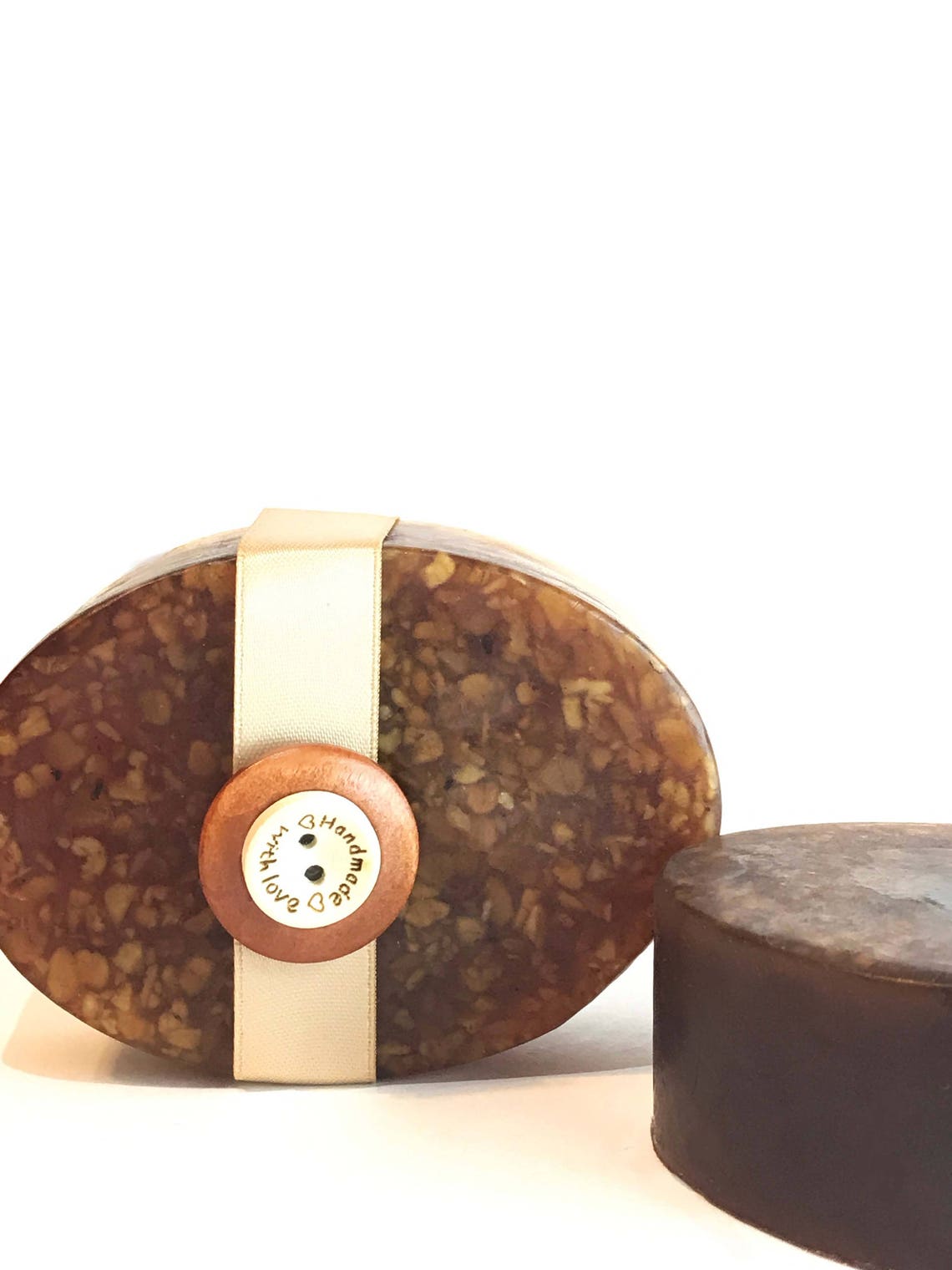 Honey Hazelnut Soap Oatmeal Almond Soap Handmade Soap Etsy