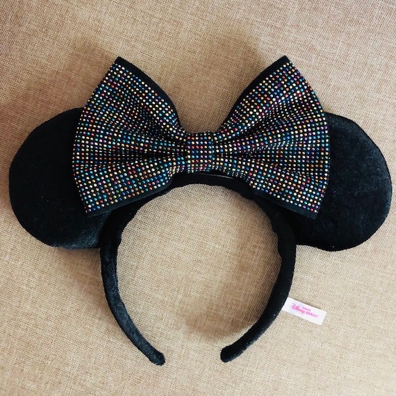 Tokyo Disney Resort Ribbon Lace Headband Minnie Mouse Pink