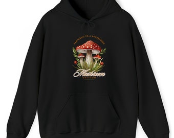 Fall Mushroom Hoody, Unisex Heavy Blend™ Hooded Sweatshirt