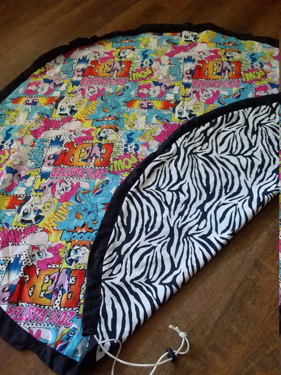 My Little Pony Lego Drawstring Play Mat Etsy