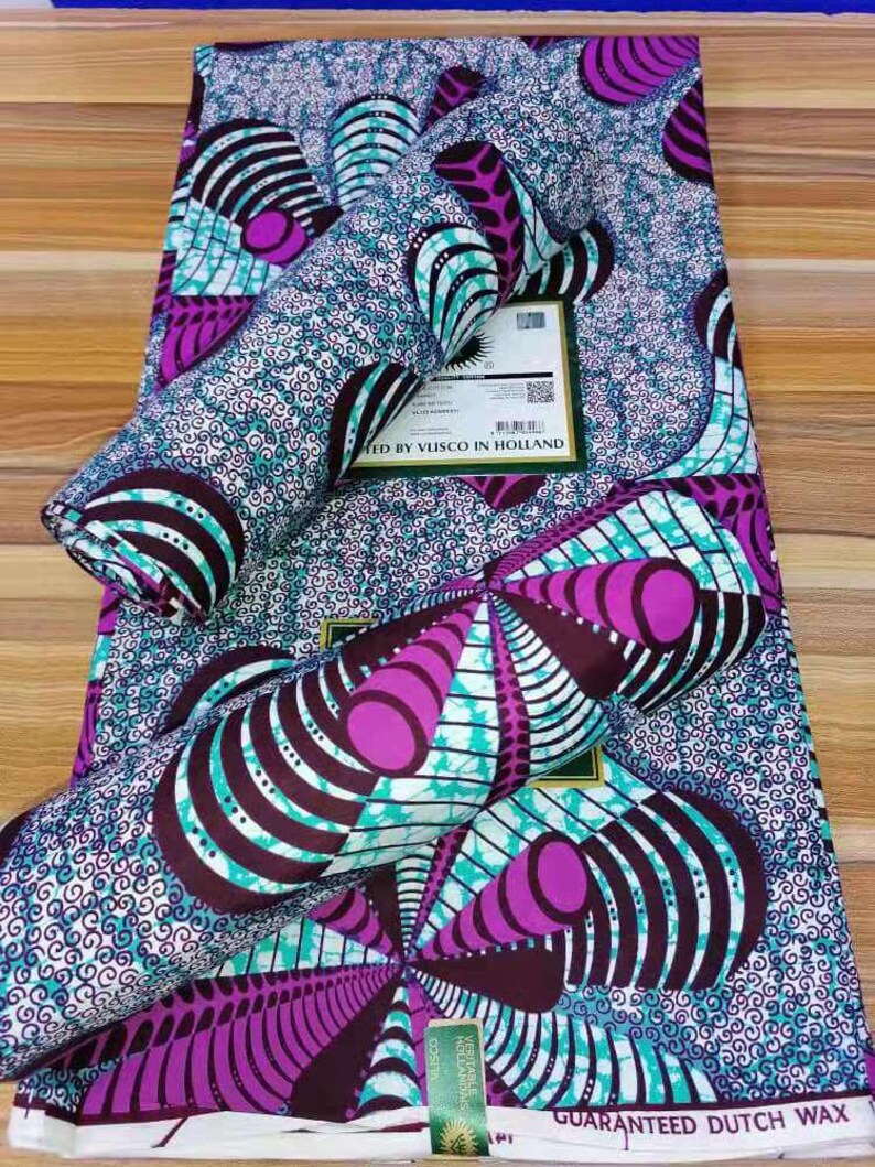 6 Yards African Fabrics Ankara Print African Fabric in Yards Etsy
