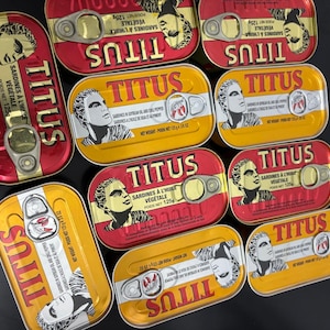 Titus Sardines in Vegetable Oil (Pack of 5), 125g