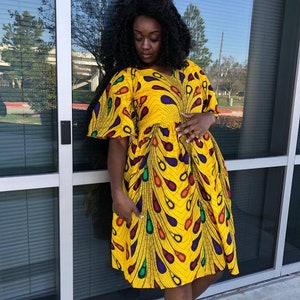 Afrikanische Kleidung für Frauen Ankara Kleid Afrikanisches Kleid Afrikanische Mode Afrikaner trägt Afrikanisches Brautkleid Afrikanisches Partykleid Afrikanische Kleidung