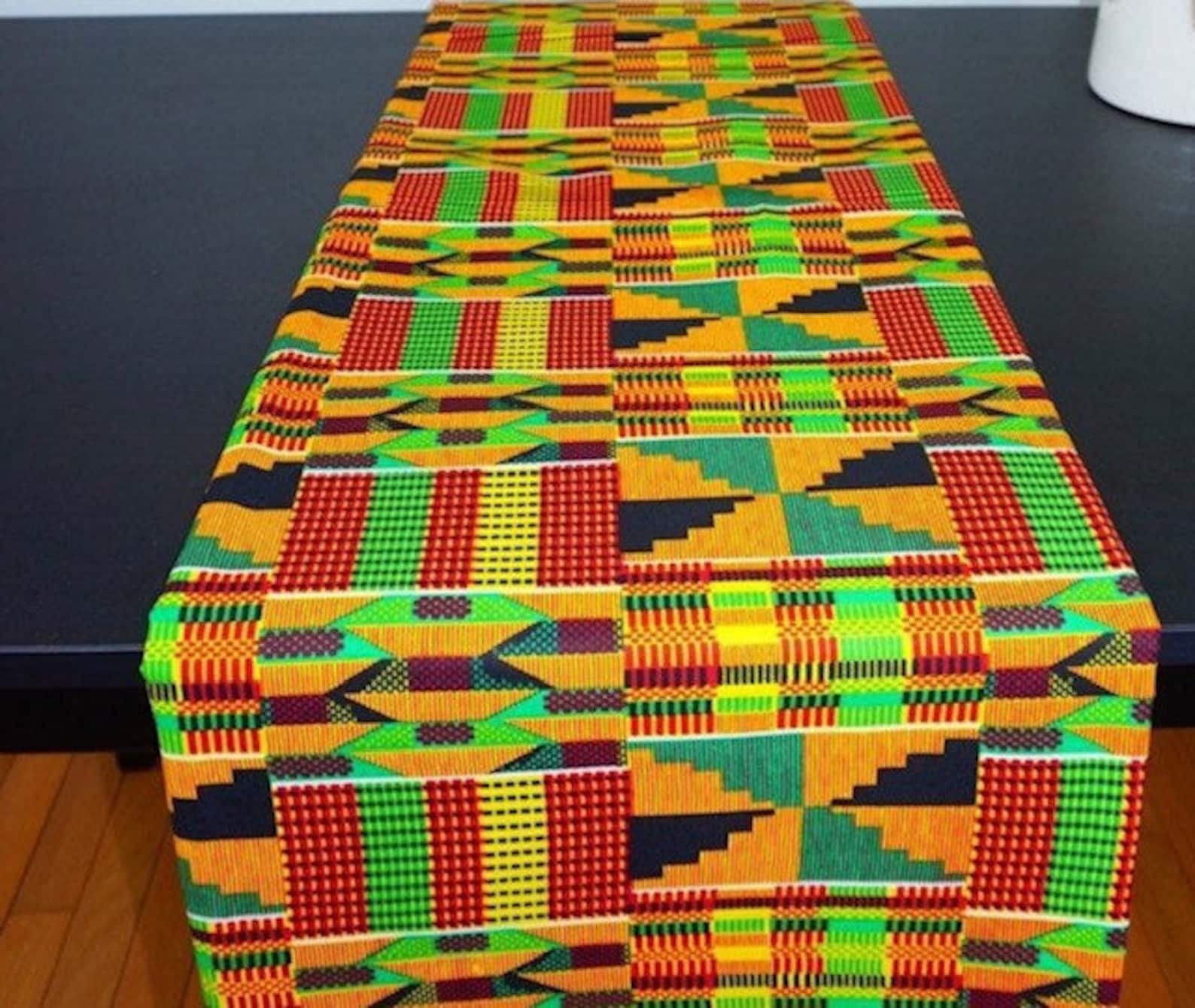 African print table runner Ankara table runner kitchen decor Etsy
