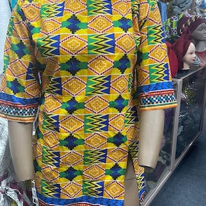 African clothing for women Ankara print women above knee length dress African fashion African attire African style African clothing