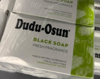 6 barras de jabón negro Dudu-Osun