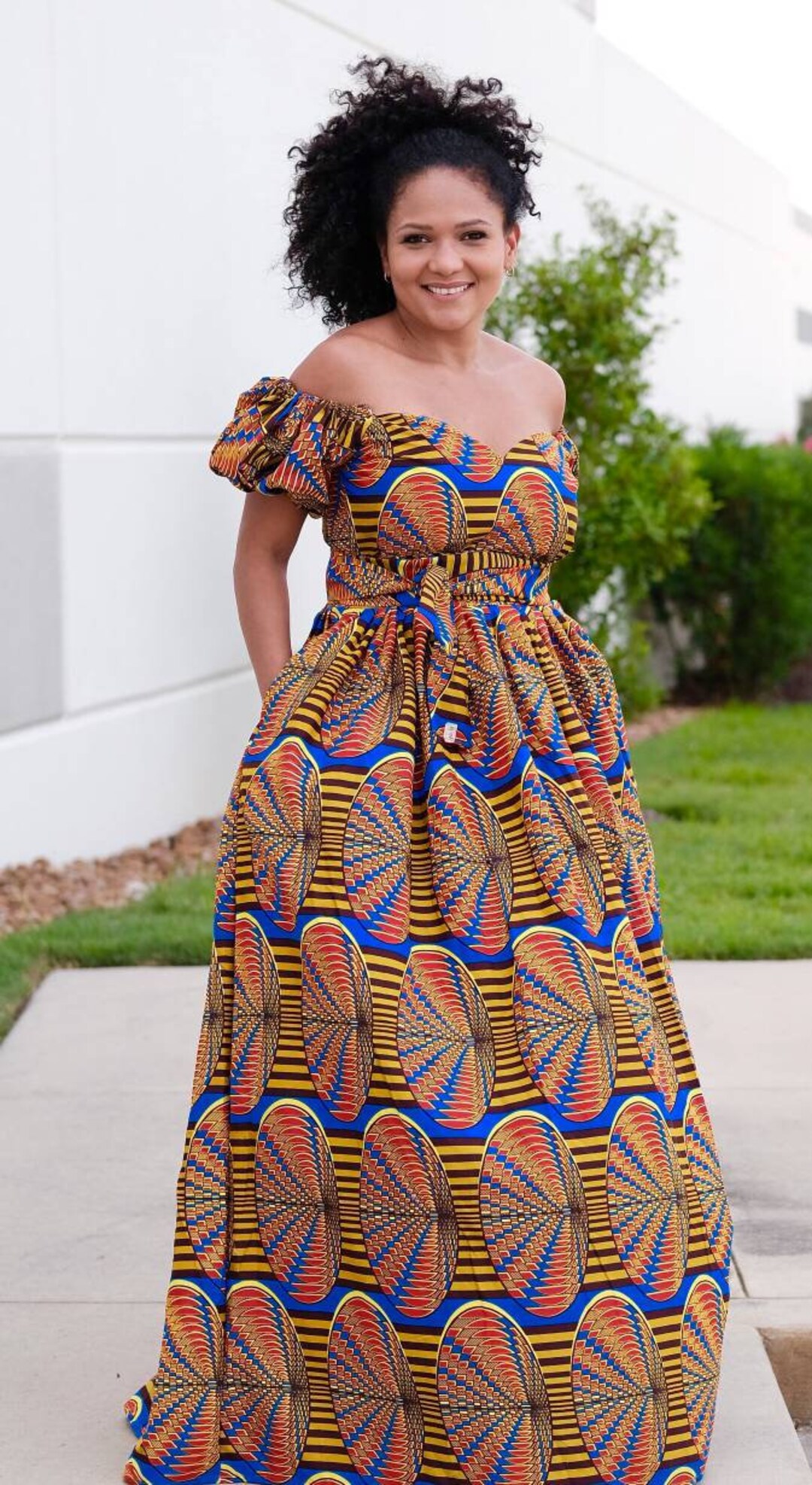 Ankara Dress African Ankara Print Women Maxi Dress Dress - Etsy