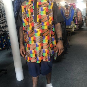 African clothing for men Ankara kente danshiki top shirt Africaa men clothing African attire African print