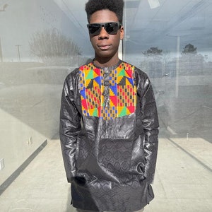 Men African clothing Danshiki African clothing for men long sleeve African attire African men top
