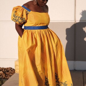 Ankara Dress African Clothing African Dress African Print Dress African Fashion Women Clothing African Fabric Maxi Dress Party Dress