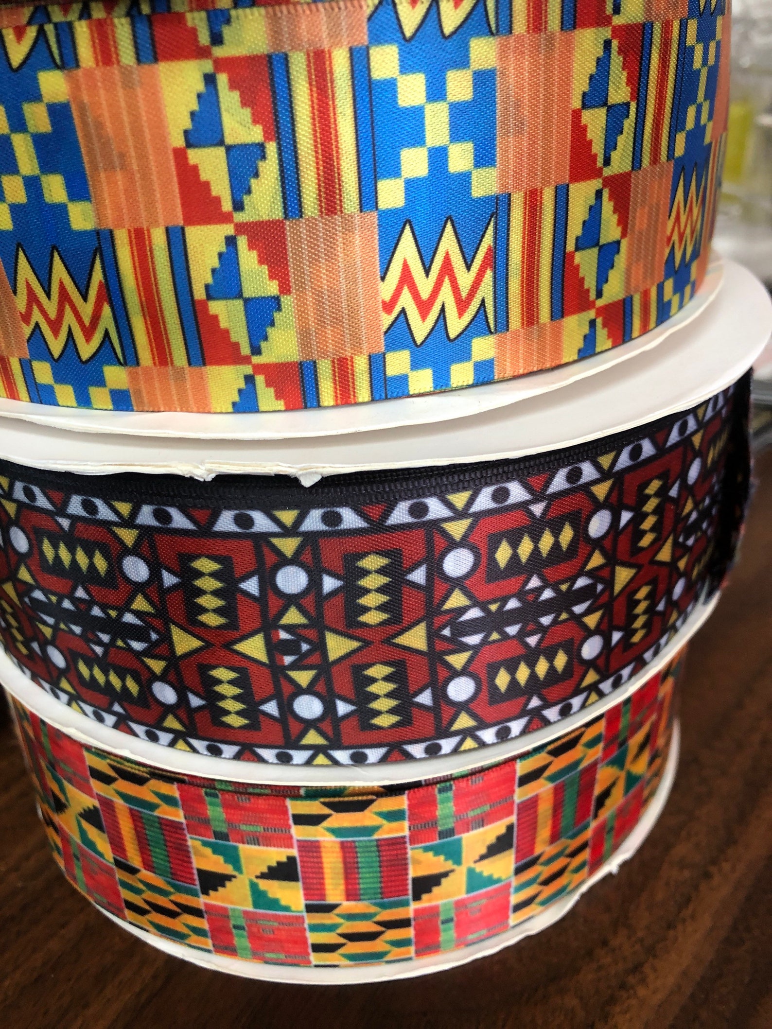 African Print Ribbon African Ankara Kente Ribbon Ankara Ribbon Kente ...