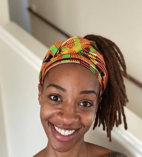African Headwrap For Women Black Women Natural Hair Accessories Hair Wraps Ankara Headscarf Headtie Headband Turban Bandana Chemo Alopecia