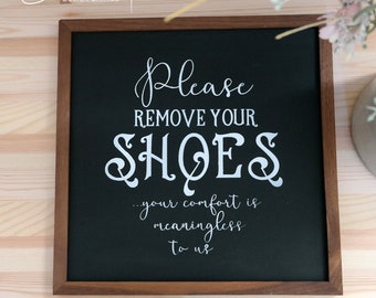 Please remove your shoes, shoes sign SVG, take your shoes off, silhouette cameo svg, shoes sign cutting pattern, your comfort is meaningless