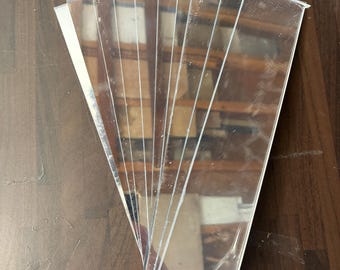 10 x mirror silver acrylic for laser cutter