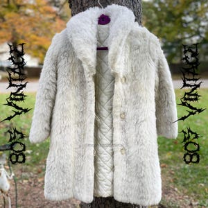 Y2k Rabbit Fur Coat - Etsy