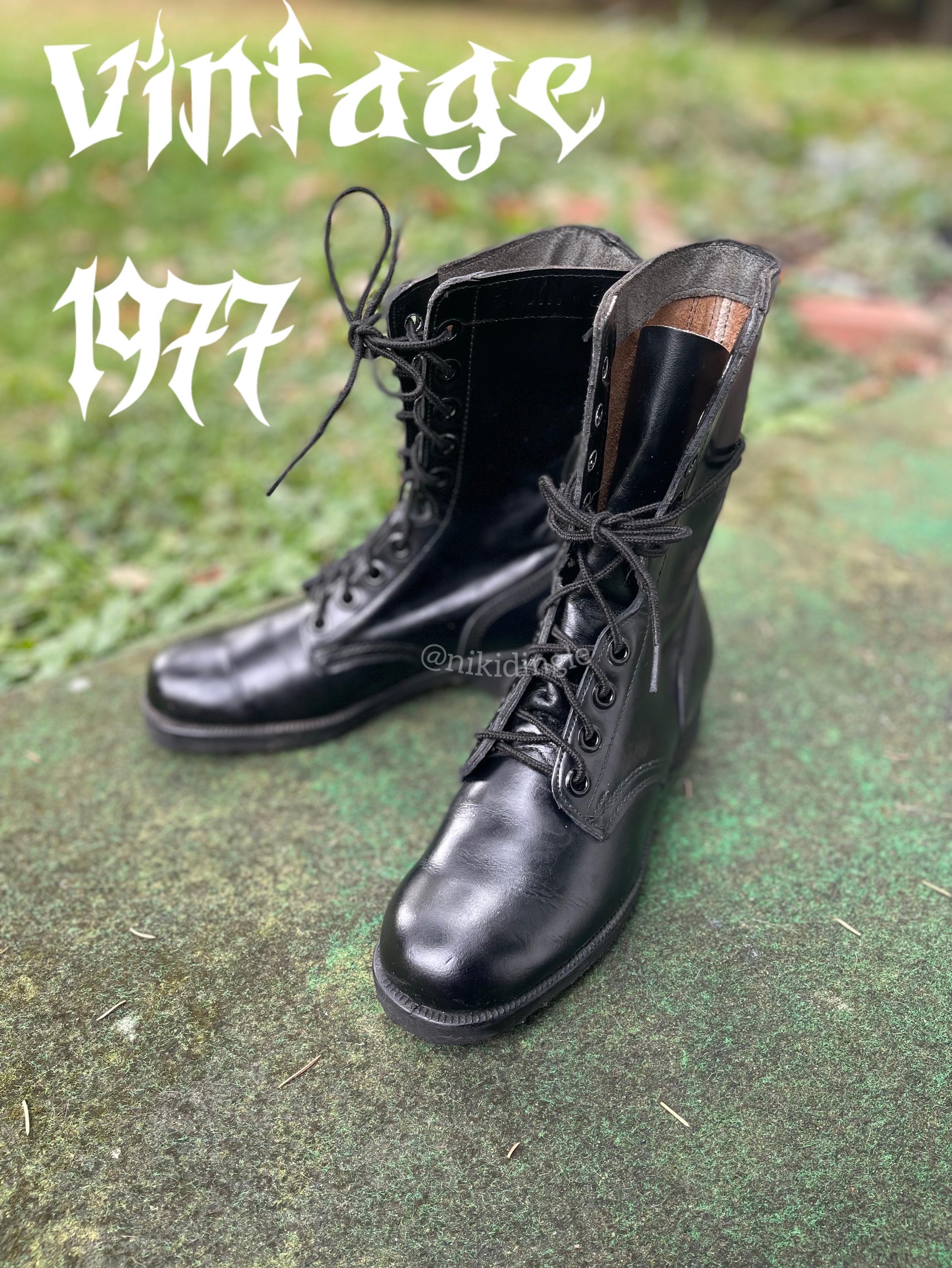 Vintage Paratrooper Boots - Etsy
