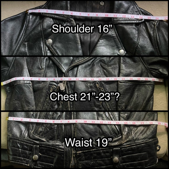 Rare 50s 60s Langlitz Columbia Leather Jacket Pet… - image 10