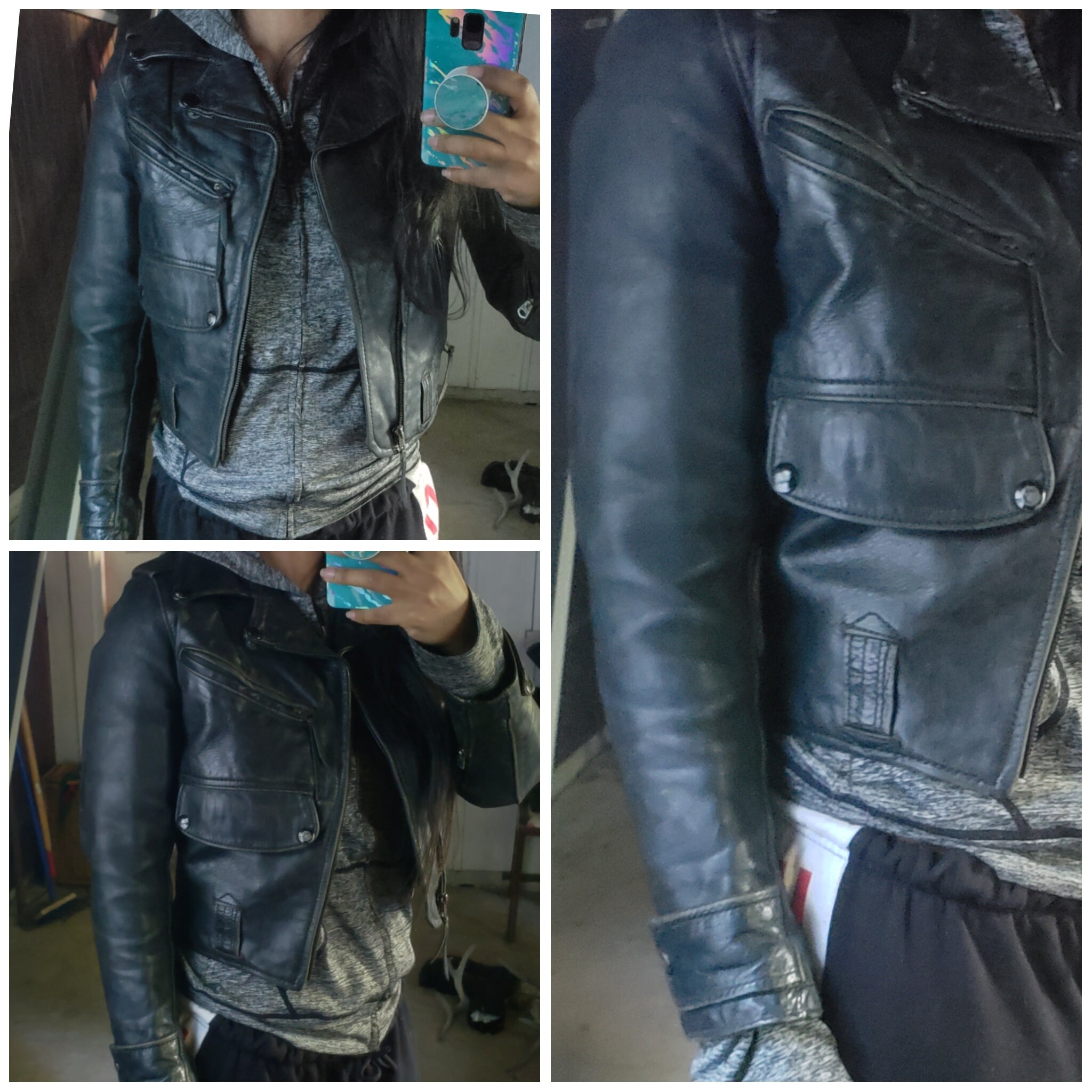 ジャケット・アウター French1940's~1950's leather ridersjacket s-l1600.jpg