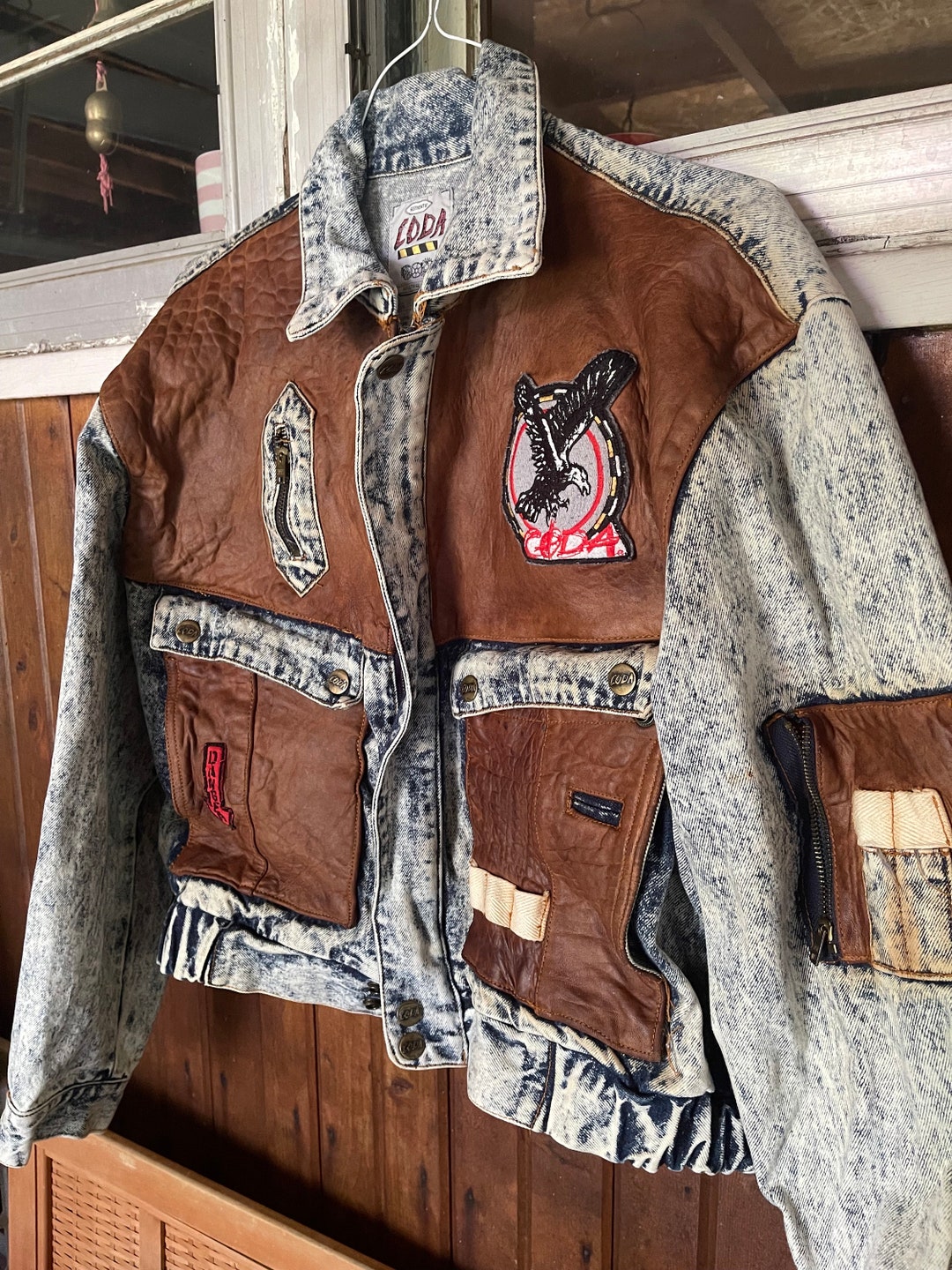 ジャケット・アウター 90s-00s Leather Switching Denim Jacket il_fullxfull.6016940785_djnw.jpg