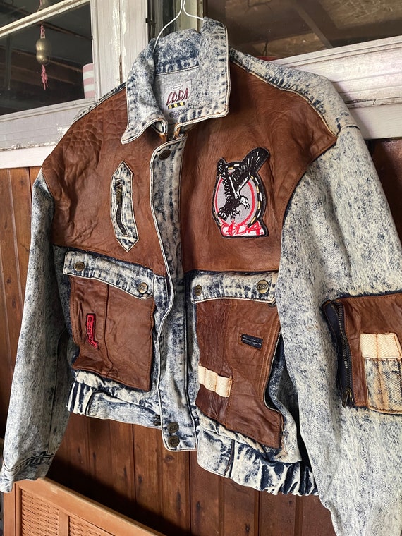 90s DKNY nylon motorcycle riders jacket