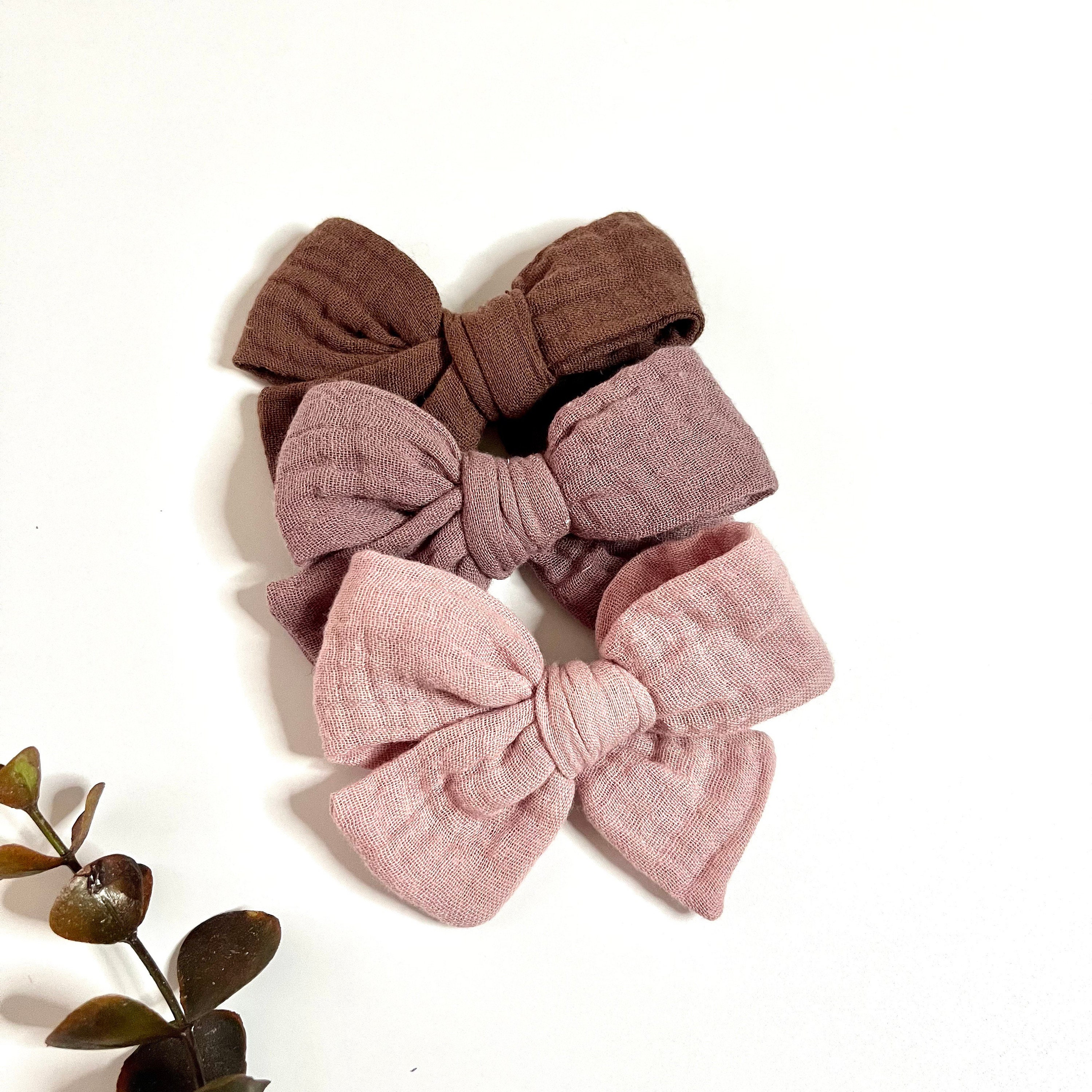 Solid Gauze Hair Bows. Set of 3. Muselin Bow. Hand Tied Bow. Earth tone baby headband. Neutral Bows for Baby. Boho Baby Bow. Boho Bow. Solid Gauze Hair Bows. Set of 3. Muselin Bow. Hand Tied Bow. Earth tone baby headband. Neutral Bows for Baby. Boho Baby Bow. Boho Bow.