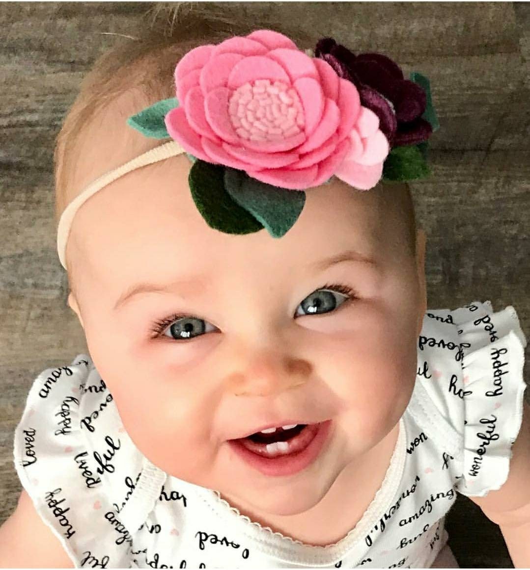flower girl head crown