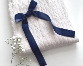Velvet Ribbon Bow. Velvet Bow. Velvet Bow Long Tail. Christmas Ribbon Bow. Long Velvet Bow. Women’s Long Tail. Blue Velvet Bow. Navy Blue.