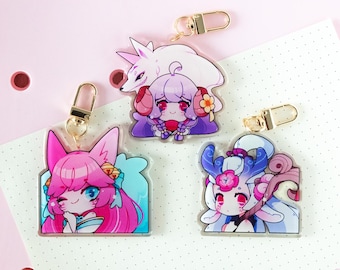 2.5" Keyrings | Spirit Blossom