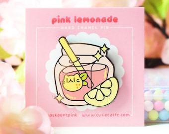 Pink Lemonade | 1.5" Hard Enamel Pin