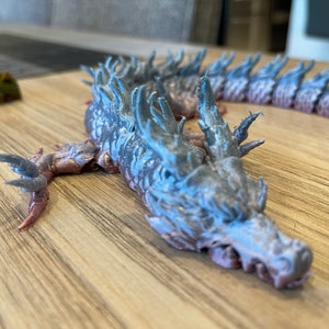Articulated Asian-Style Dragon – 3D Printed Fantasy Creature