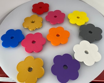 BRICK BLOCK flowers - life size - 3D printed - Flower Only