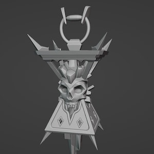 Skull lantern (tier 90) (STL FILE)