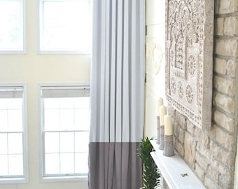 Extra Long Curtains Etsy