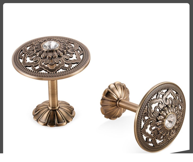 Set Of Heavy Duty Drapery Medallion Hooks For Curtain Hanger Etsy