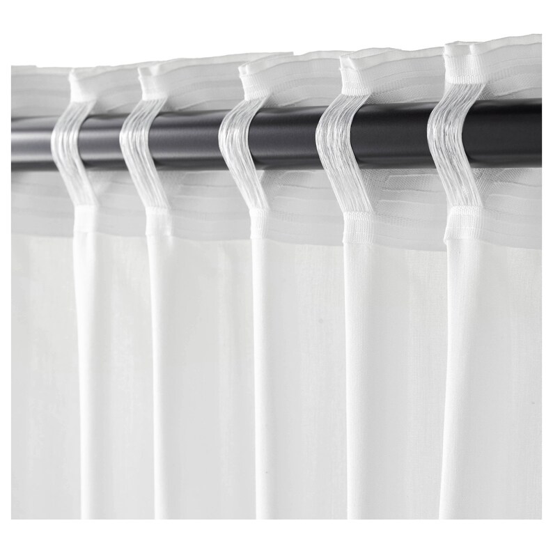 Ikea Kronill Backtab Back Tab Gathering Tape White The Will Be Added To Custom Made Curtain