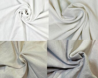 100% crushed cotton  thin light semi-sheer curtains (1 Panel).  Any size. Custom made.  Ikiriska