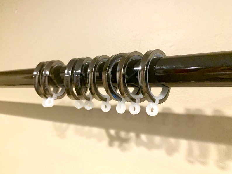 Heavy Duty Aluminum Curtain Rod 1 Diameter Custom Made Etsy