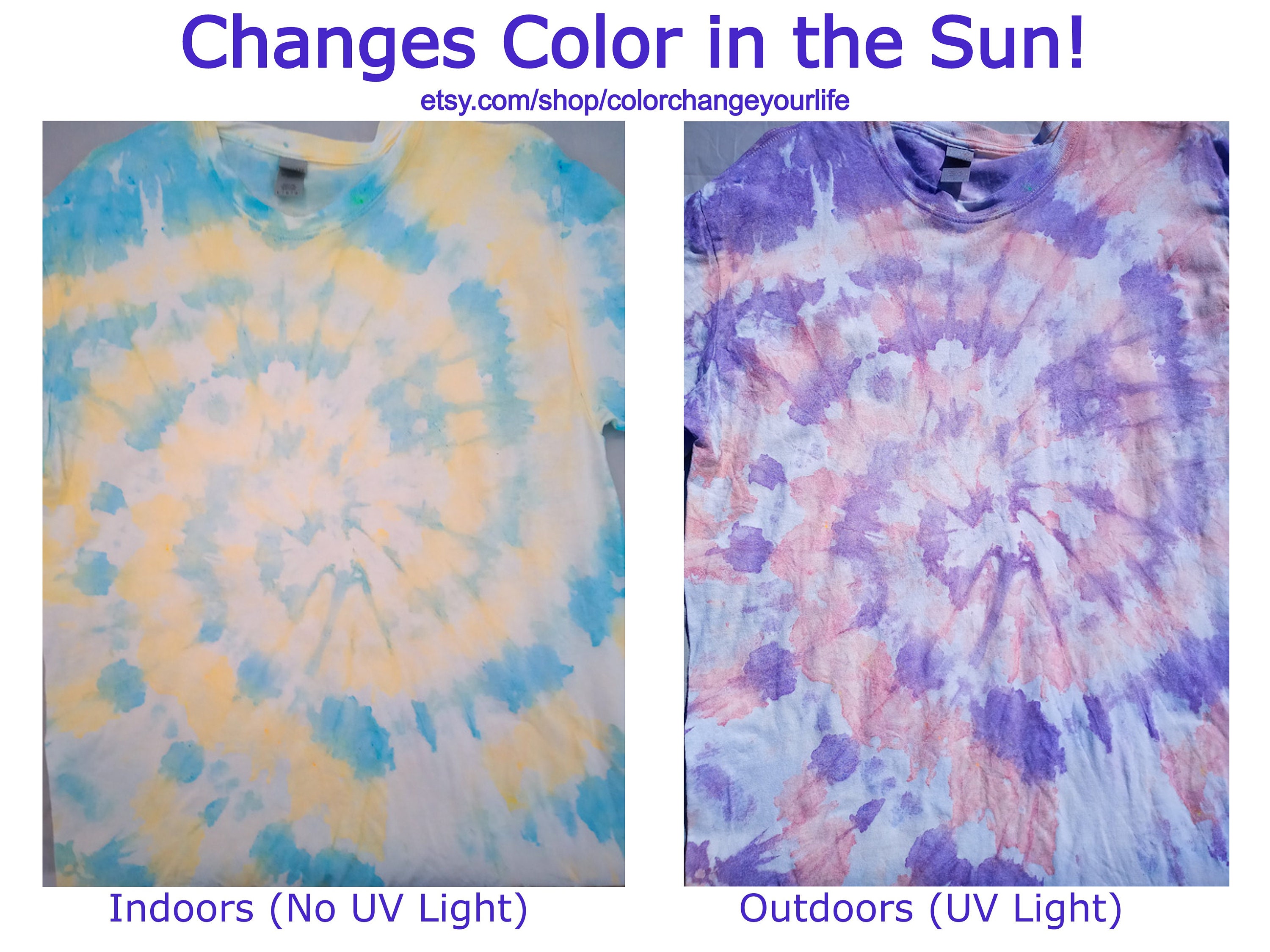 Hue Chromic® Solar Fabric Dye - Pink to Blue 