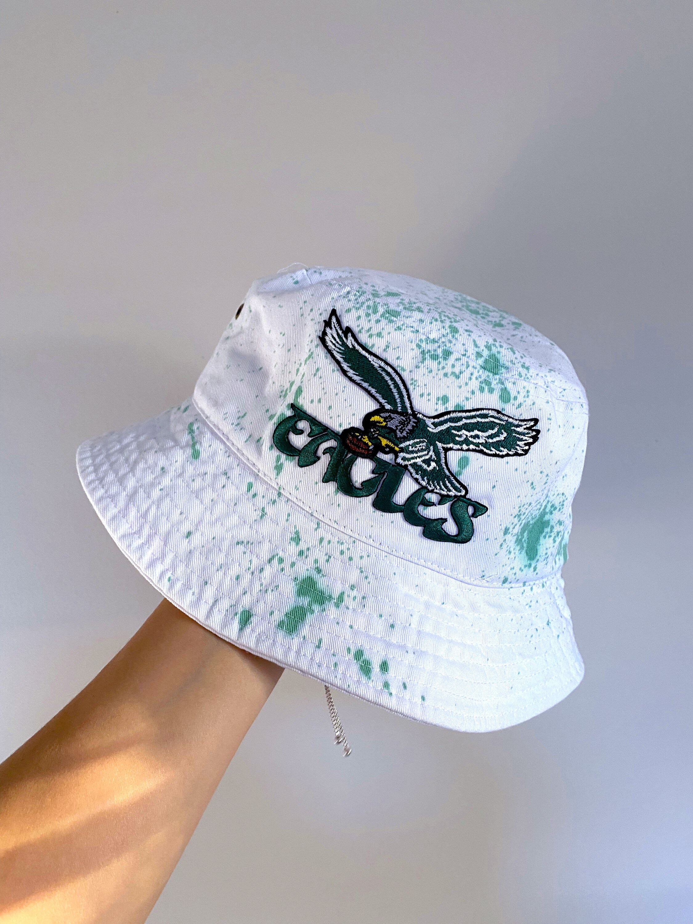 Philadelphia Eagles Tie Dye Bucket Hat 