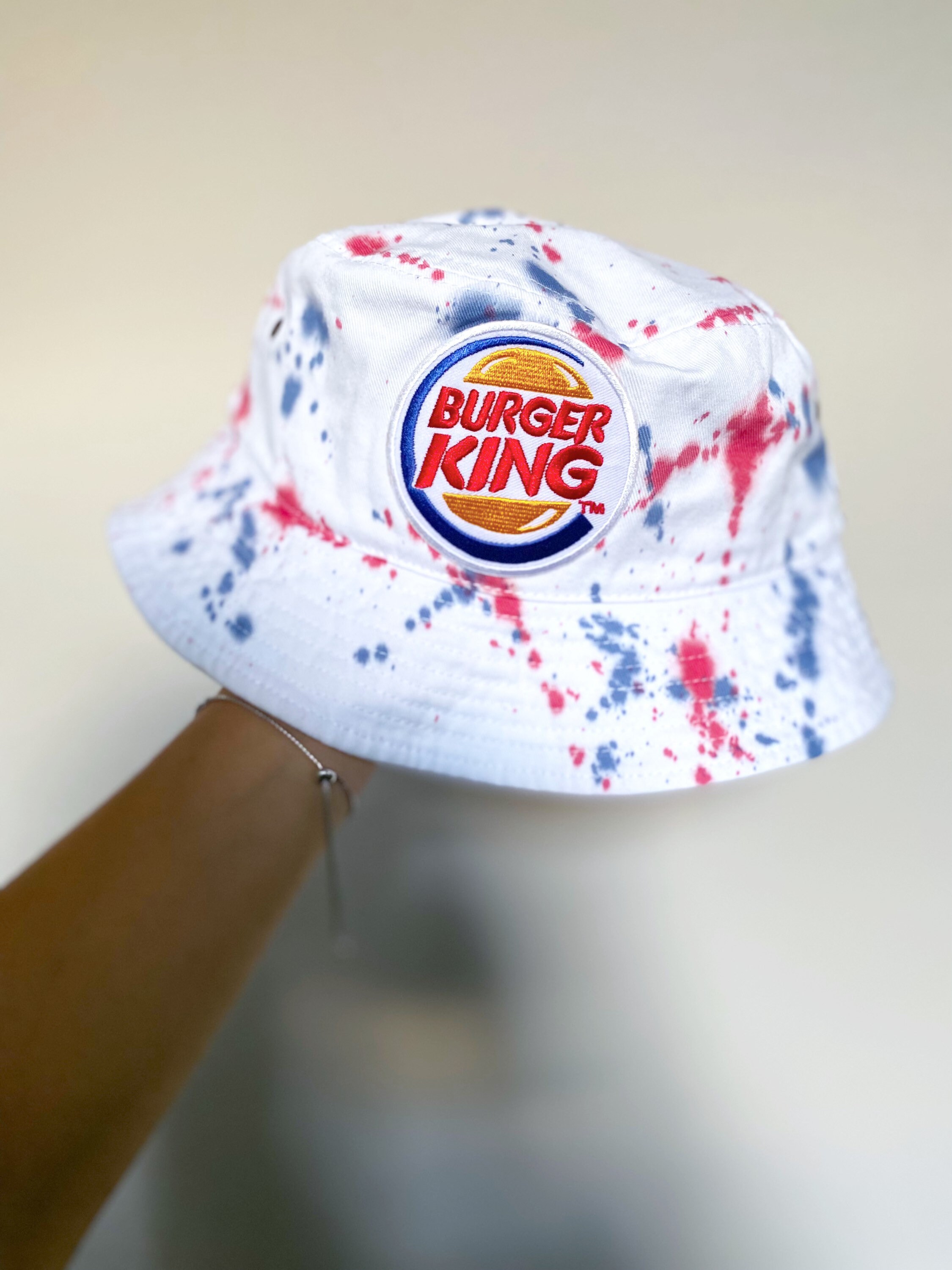 Burger King Tie Dye Bucket Hat - Etsy 